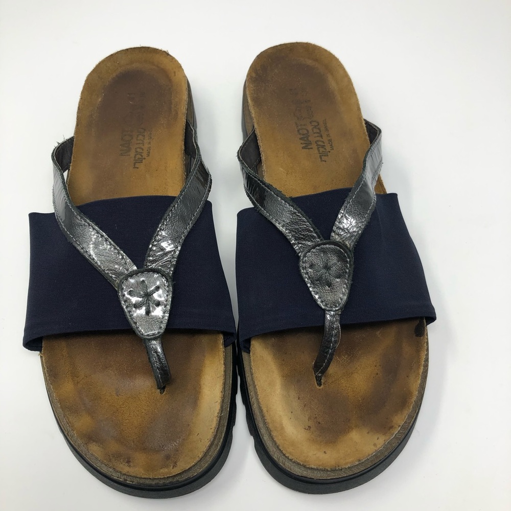 Naot Chunky Heel Sandals